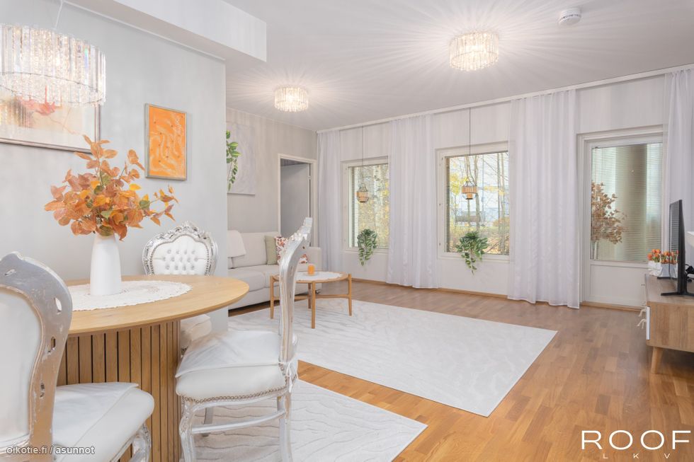 Olohuone, ruokailutila