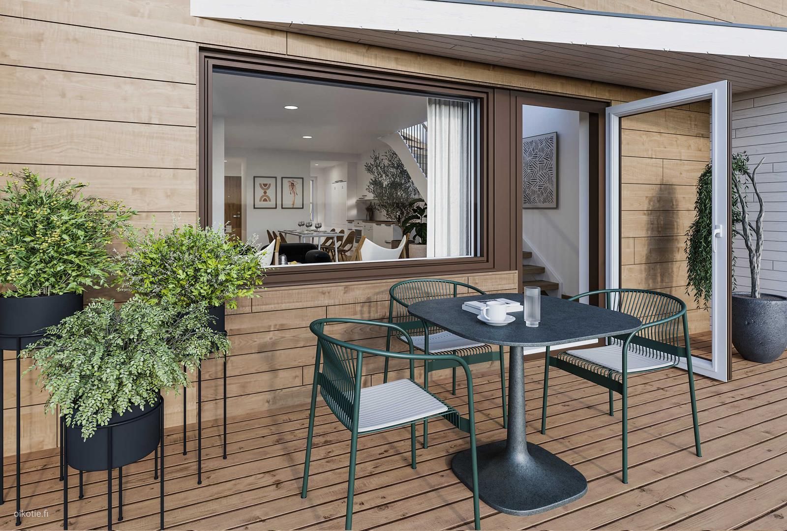 Rivitalo, 4H+KT+S, 101 m², Suurpelto