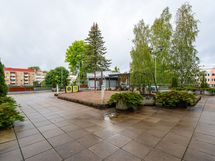 Näkymä sisäpihalta