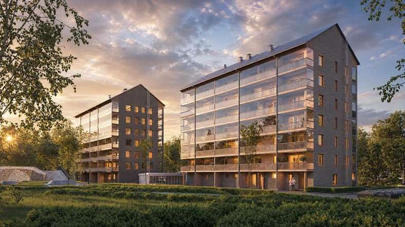 Kerrostalo, 3h+kt, 67,5 m², Mäntymäki, Turku