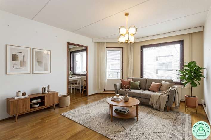 Kerrostalo, 2h+k+wc+kph/s+las.parv., 57 m², Keskusta, Kangasala