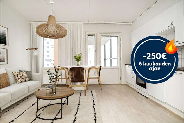 Kerrostalo, 1 H + KT + ALKOVI, 33 m², Tikkurila, Vantaa
