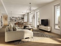 Alustava visualisointi 2. kerroksen 116-neliöisestä Duo-kodista (4h+kt+s)