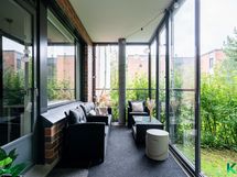 Upea terassi ja oma piha