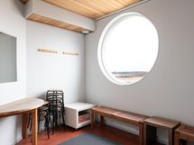 Asukastilan saunan pukeutumistila