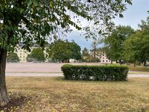 Pengerpuisto on vieressä.