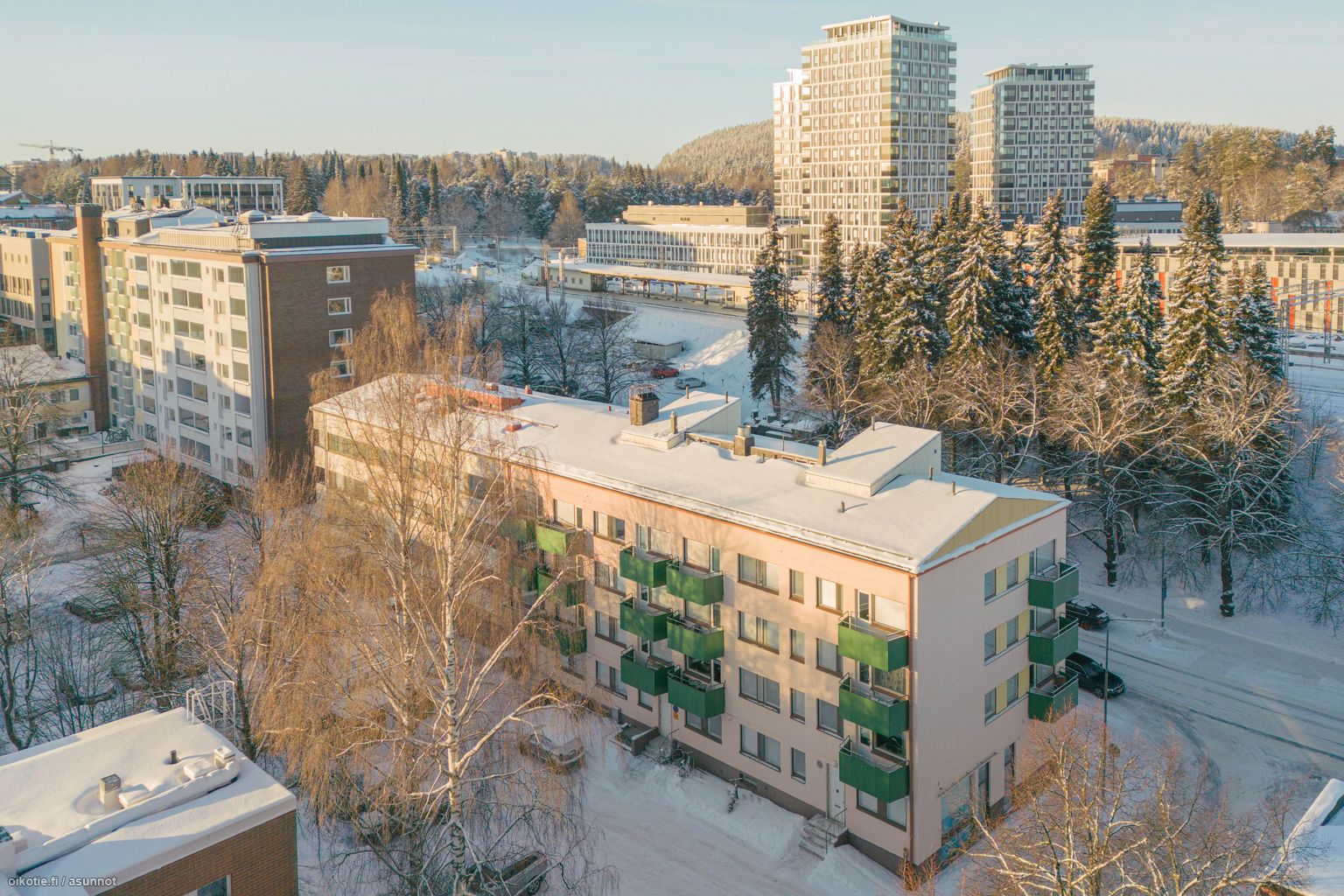 60,5 m² Asemakatu 14 B, 70100 Kuopio Kerrostalo 3h myynnissä - Oikotie  17163328