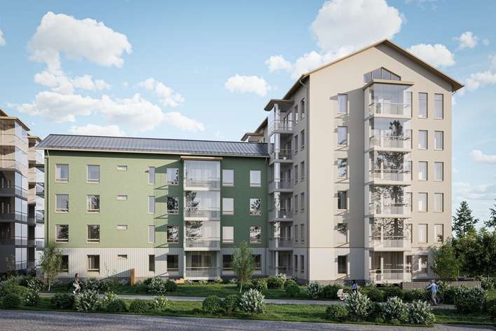 Kerrostalo, 2h+kt+varasto 3,5 m², 35 m², Kissanmaa, Tampere