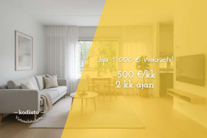 Kerrostalo, 1H+KK, 33 m², Pitäjänmäki