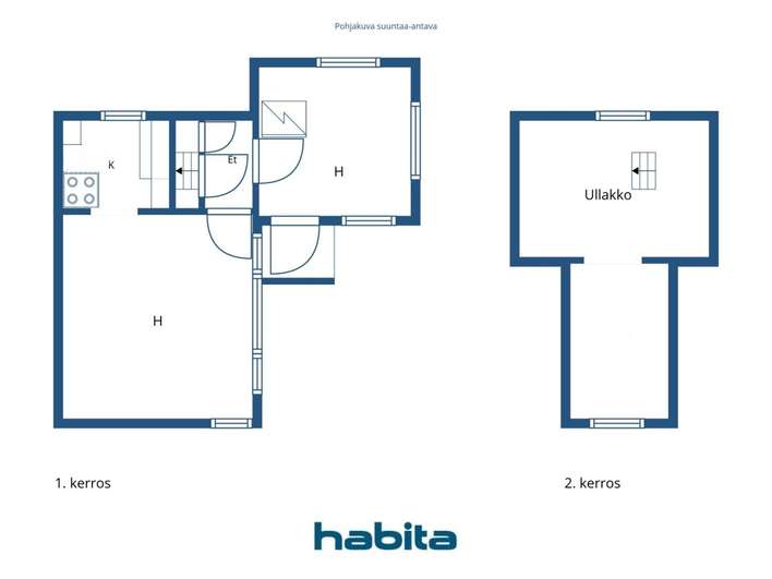 Loma-asunto, H, kk, veranta, ullakko, varasto, palsta., 20/36 m², Marjaniemi - Näkymä 2