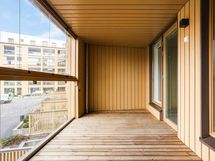 Valokuva asunnosta A 05 - lasitettu parveke.