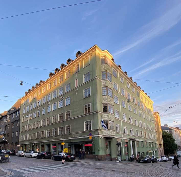 Kerrostalo, 1h + k + alk + vh + kph + et, 44 m², Kruununhaka