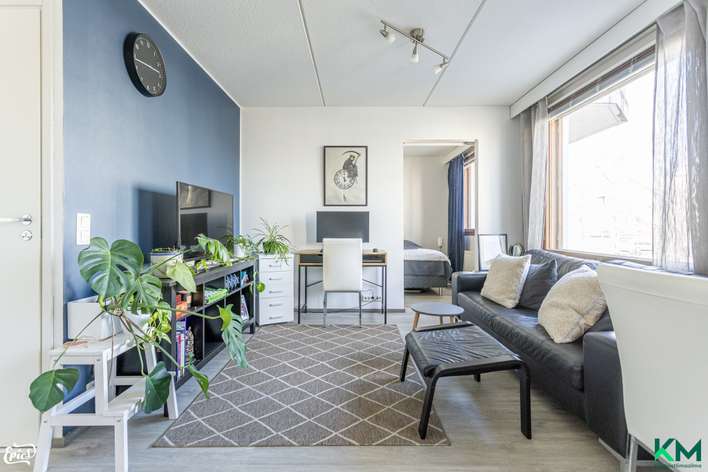 Kerrostalo, 1h, tupak, kph, wc, s, ranskalainen parveke, vaatehuone, 40,5 m², Janka - Ansicht 4