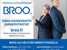 Oletko myymässä tai ostamassa kotia? soita Riitalle tai Jussille