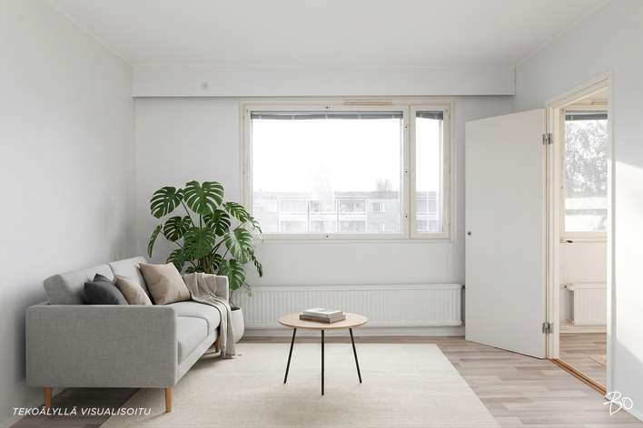 Kerrostalo, 1h, kk, kph/wc, 33 m², Vanhakoivisto, Pori
