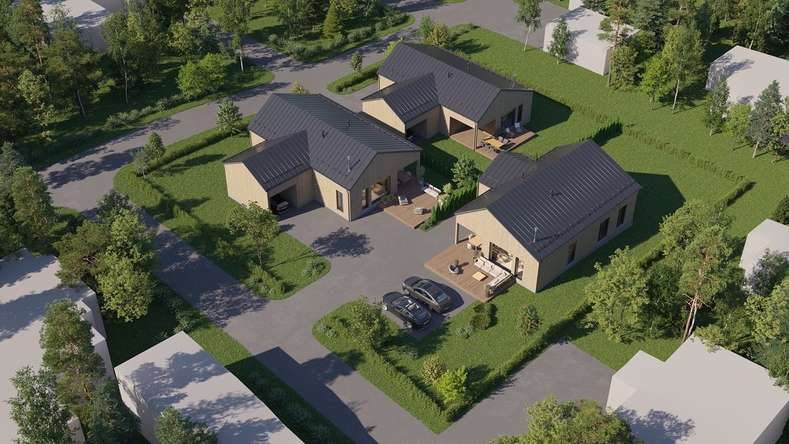 Omakotitalo, 3 mh, oh, kt, rt, ph/khh, s, 2 wc, autokatos, 110/116 m², Kuurinniitty, Espoo