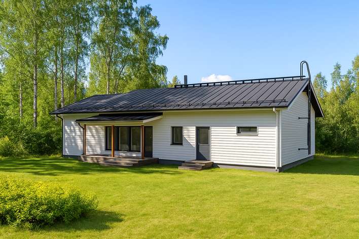 Omakotitalo, 4h+k+s, 115/142 m², Ruoholampi – pohled 3