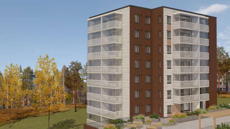 Kerrostalo, 1h + avok + p, 24,5 m², Puijonlaakso, Kuopio