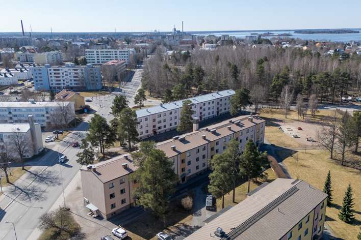Kerrostalo, 4-5h+k+parv., 94 m², Palosaari, Vaasa