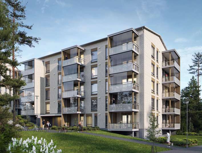 Kerrostalo, 1h, kt, ransk.p, 24,5 m², Tesoma, Tampere