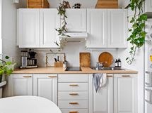 Talonmiehen asunnon keittiö