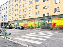 Alepa Kallio on muutama minuutti asunnolta.