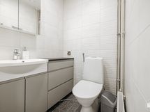 Erillinen WC eteisessä