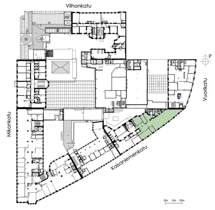 Liiketila, 253 m², Kluuvi - Näkymä 3