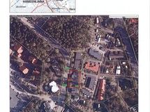 kiinteistö ilmakuvassa