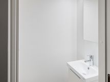 Asunnossa kaksi wc-tilaa