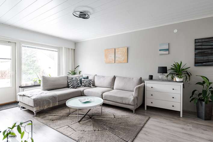 Rivitalo, 3h, k, khh, 2kph/wc, s, vh, 102 m², Harjuniitty - Näkymä 2