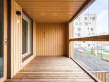 Valokuva asunnosta A 05 - lasitettu parveke.