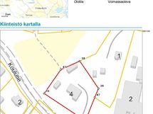 Kiinteistön karttatuloste 21.5.2026