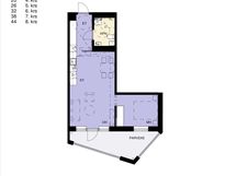 Asunnon A32 pohjakuva