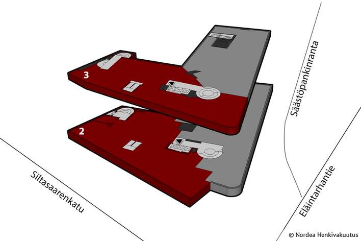 Liiketila, 934 m², Hakaniemi – pohled 3