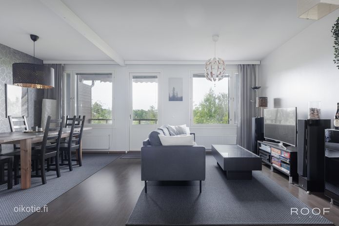 Rivitalo, 3-4h+k+2xkph+s+var, 96.5 m², Kauklahti, Espoo