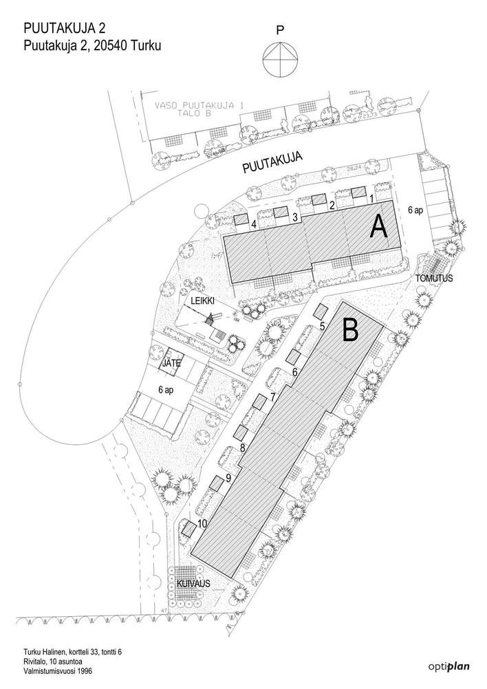 Rivitalo, 3h+k+s, 80,5 m², Halinen - View 3