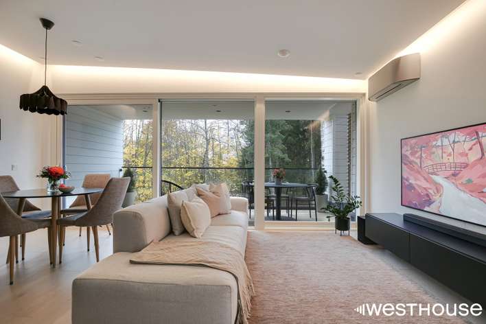 Huvila, 4 h, avok, kph, s, 2*wc, var, at, 112/127 m², Nuottaniemi - Näkymä 4