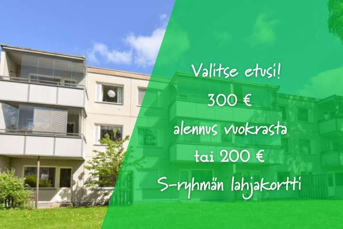 Kerrostalo, 3h+k, 78 m², Lauritsala, Lappeenranta
