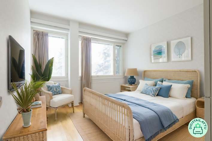 Kerrostalo, 2-3h, k, kph/wc, las. parv., 62 m², Tapiola, Espoo