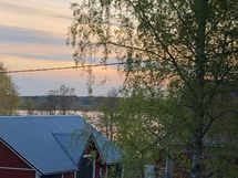Näkymät kodin parvekkeelta Tuusulanjärvellä.