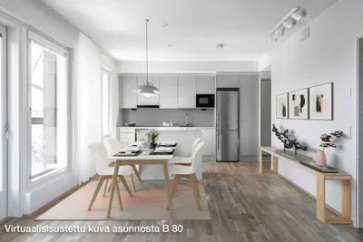 Kerrostalo, 2h+kt, 44 m², Pääskyvuori