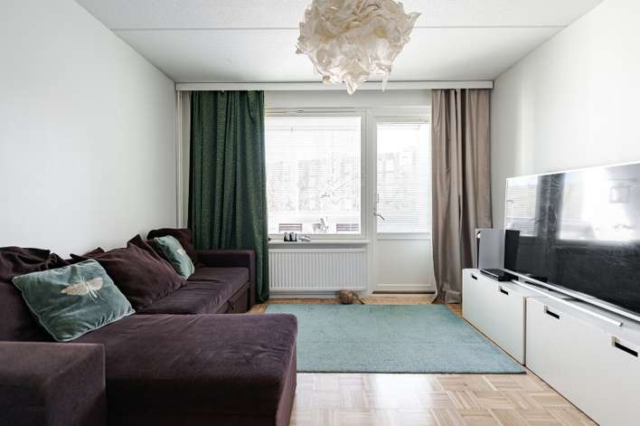 Kerrostalo, 3h, k, kph/wc, vh, parveke, 72,5 m², Linnainmaa, Tampere