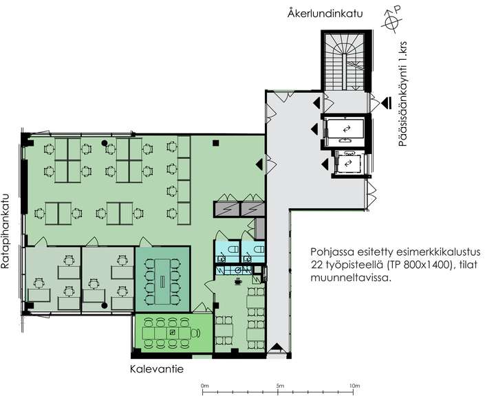 Liiketila, 205 m², Tampere - Näkymä 2