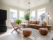 Havainnekuva suunnitellun talon rakentajan valmiista kohteesta, suuntaa antava