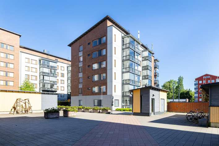 Kerrostalo, 1h,tupak,lasitettu parveke, 37,5 m², Kaleva, Tampere