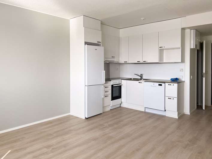 Kerrostalo, 1H+KT, 30 m², Tuira, OULU