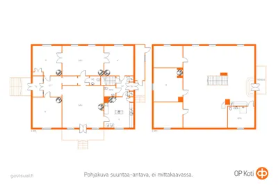 Omakotitalo, AK: 3mh,oh,sali,k,kh,wc,wc-kph, YK: mh,yläkerran sali,wc-kph,vhx2, 396 m², Maikkula - Näkymä 2