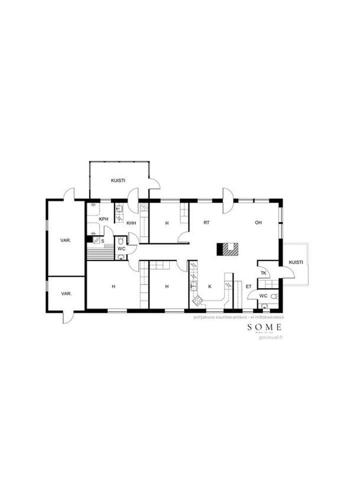 Omakotitalo, 4h, k/rt, s, kph, khh, 2xwc, varastot, 109/160 m², Pähkinämäki - Näkymä 2