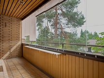 Lasitettu parveke